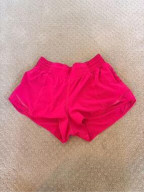 lululemon athletica Bright Hot Pink hottie hot  Shorts